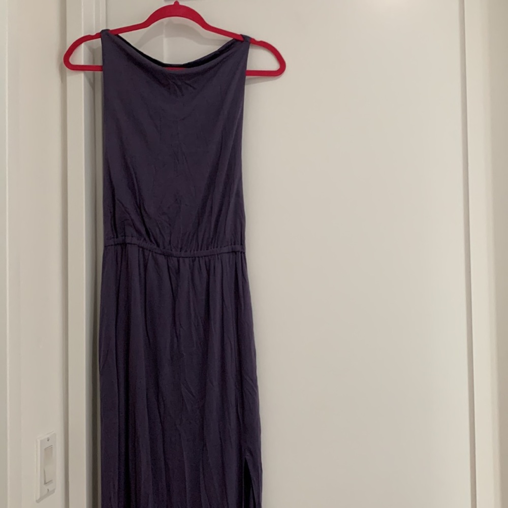 Aritzia purple maxi dress